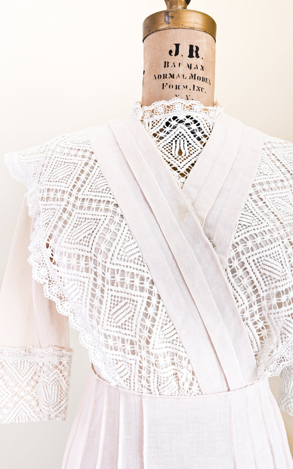 antique lace dress