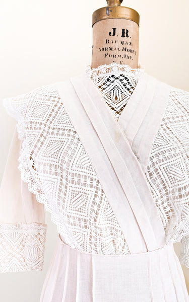 antique lace dress