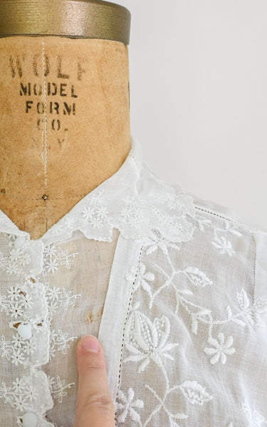 1910s Dentil Blouse