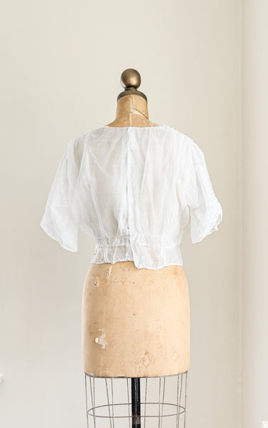 antique lace blouse