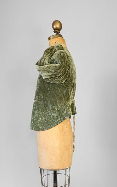 Chemisier à fougères des années 1900