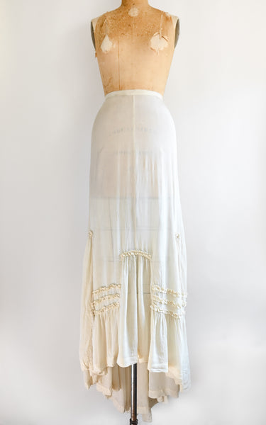 1910s Spirited Away Silk Skirt