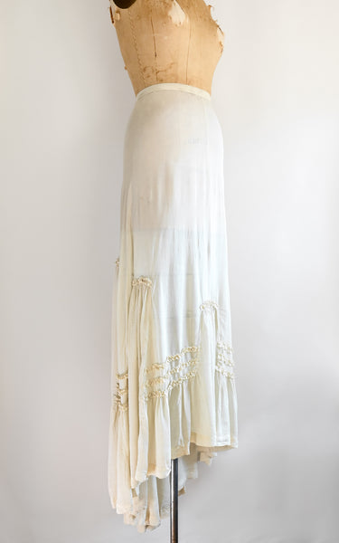 1910s Spirited Away Silk Skirt