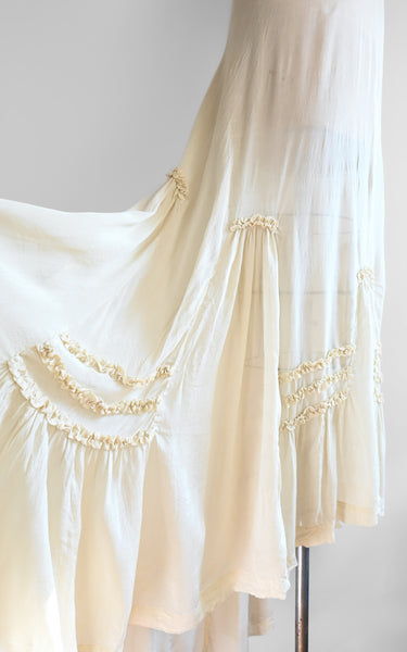 1910s Spirited Away Silk Skirt