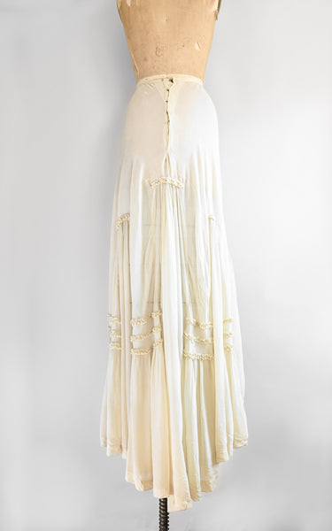 1910s Spirited Away Silk Skirt