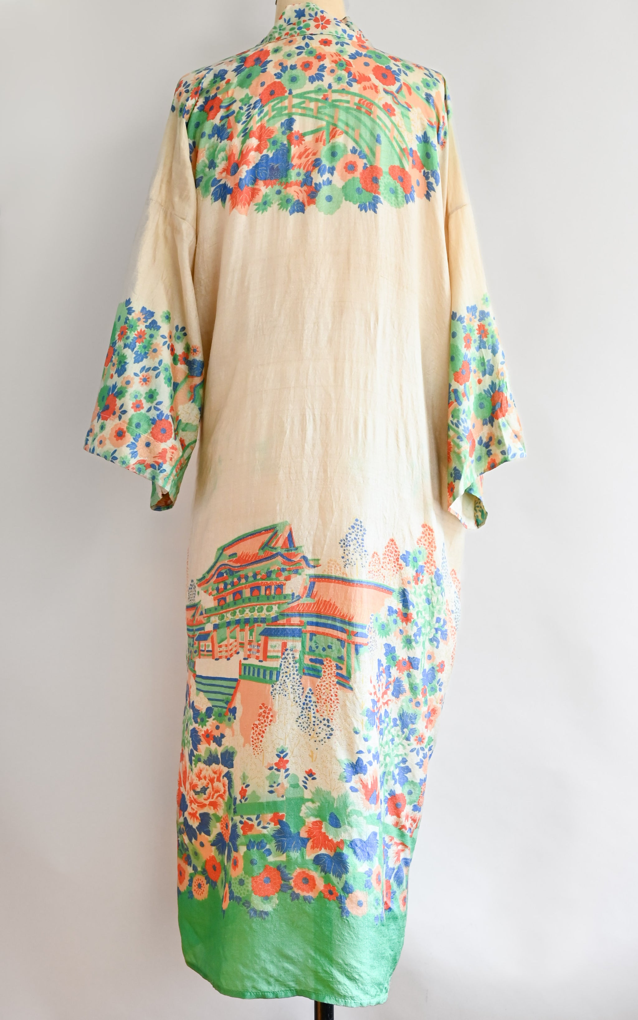 1920s Parfaire Pongee Silk Robe – Public Dove