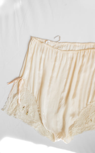 Pantalon à claquettes à rosace des années 1920