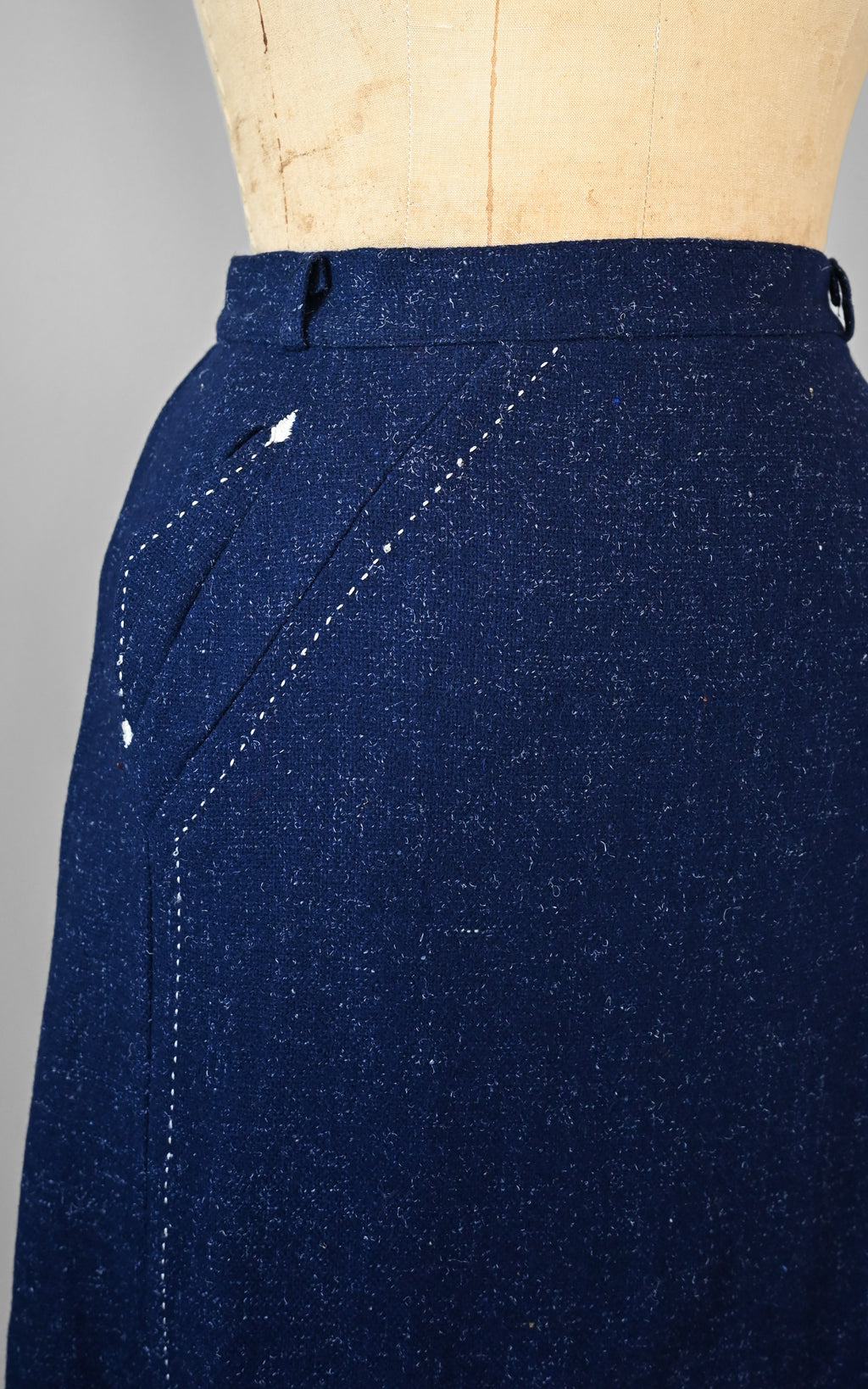 1940s Retrograde Skirt