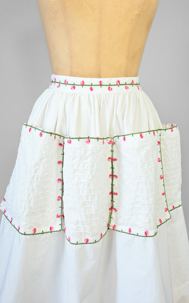 1950s Jardinaire Skirt