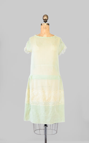 1920s Jade Dress