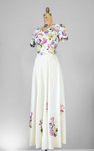 1930s Botaniska Dress