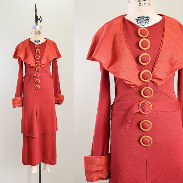 1930s Petit Four Dress