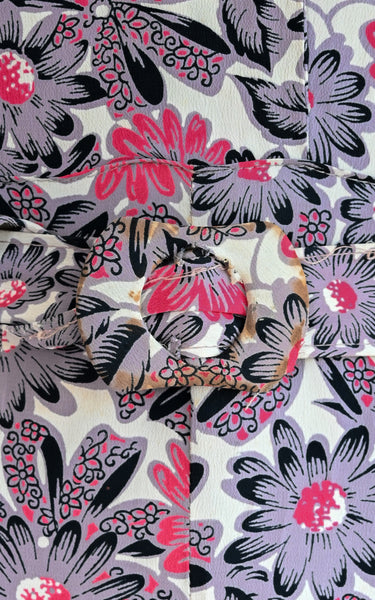 1930s Enfleurie Dress