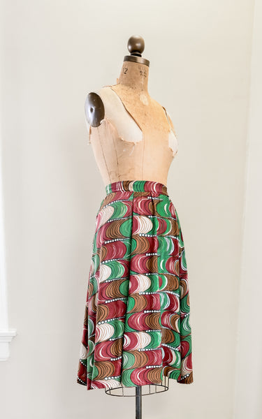 1930s Op Art Skirt