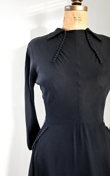 1940s Shale Dress