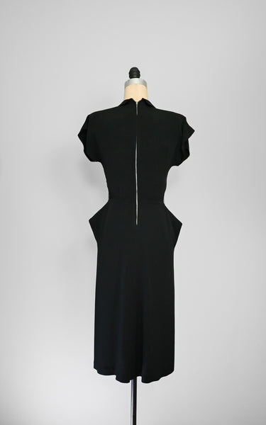 1940s Peplos Dress