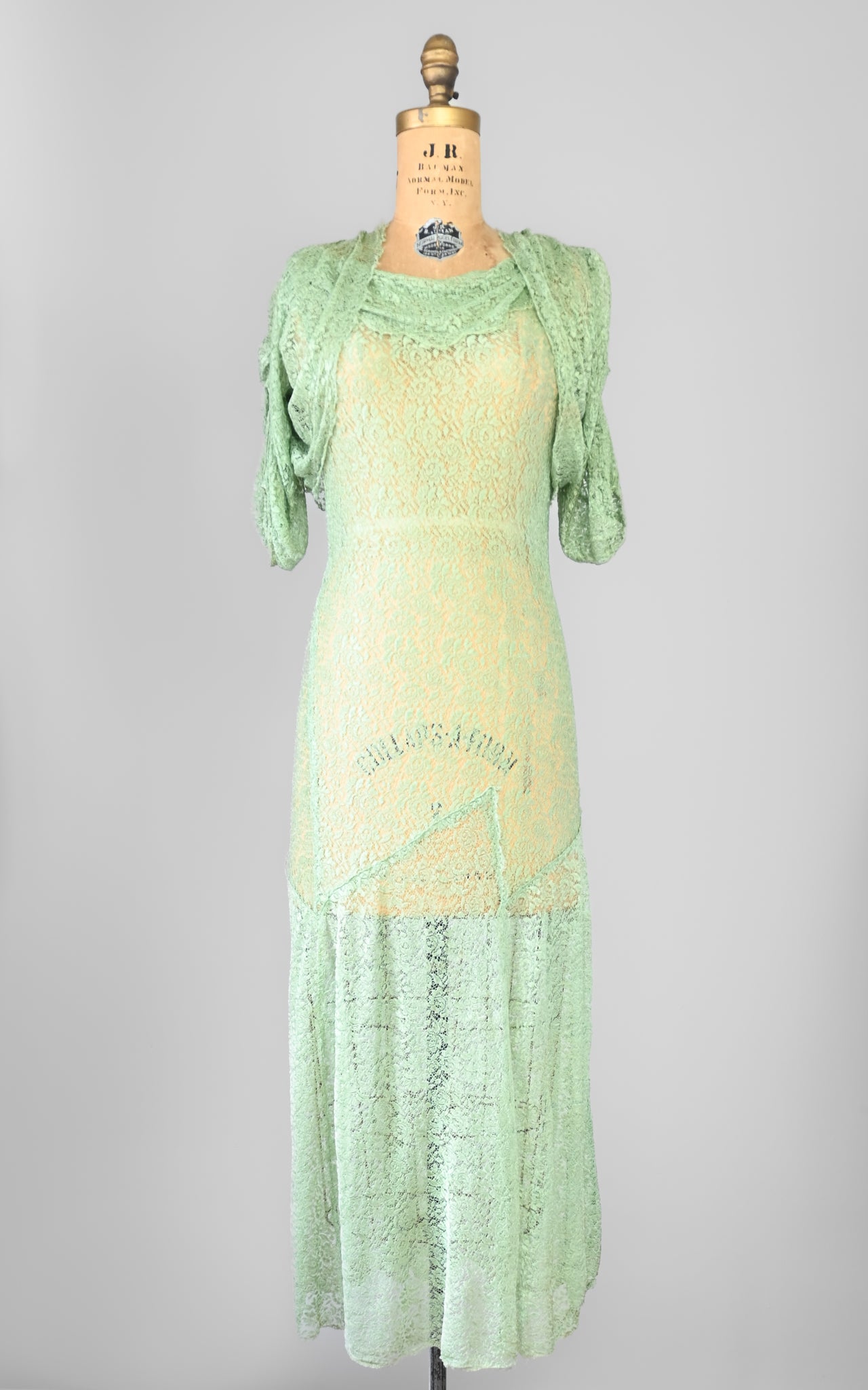 1930s Demoiselle Dress