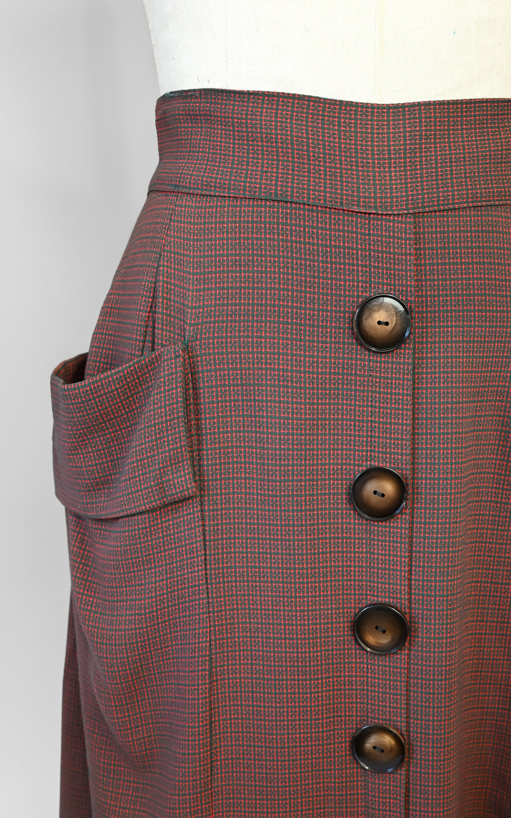 1950s Brushwood Skirt