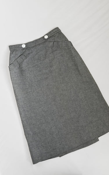 1940s De Nimes Skirt
