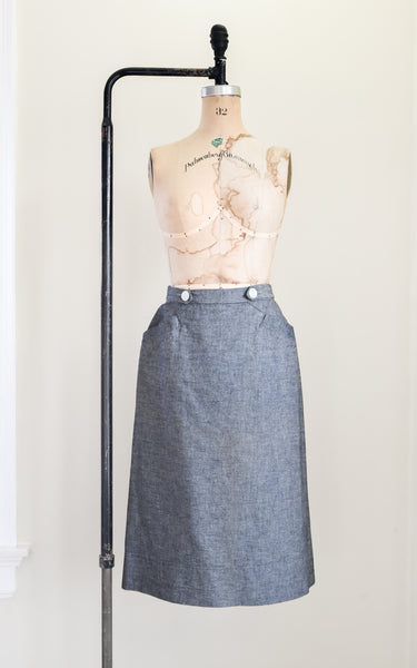 1940s De Nimes Skirt