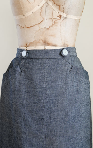 1940s De Nimes Skirt