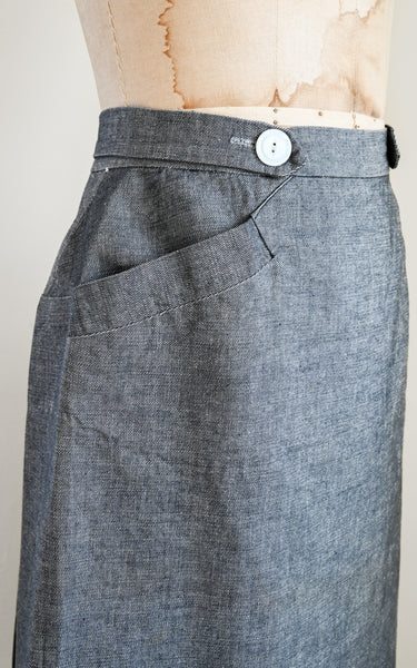 1940s De Nimes Skirt