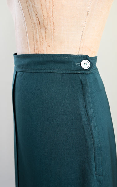 1940s Foret Skirt
