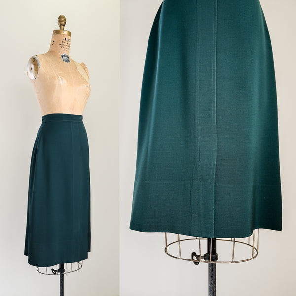 1940s Foret Skirt
