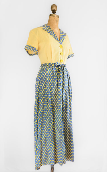 1940s Annecy Hostess Gown