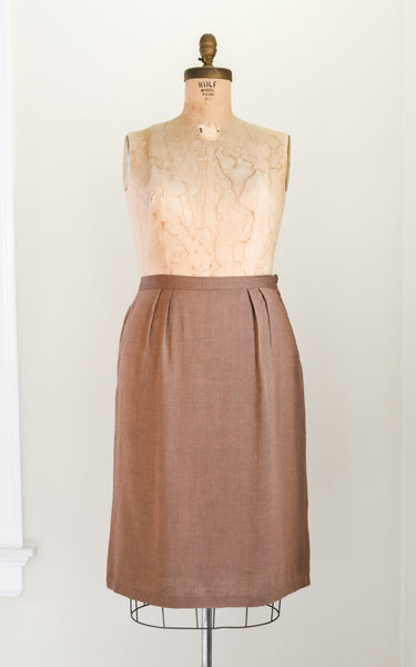 1940s Tawny Skirt
