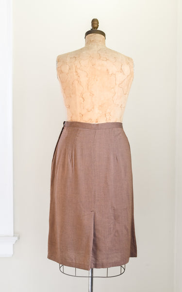1940s Tawny Skirt