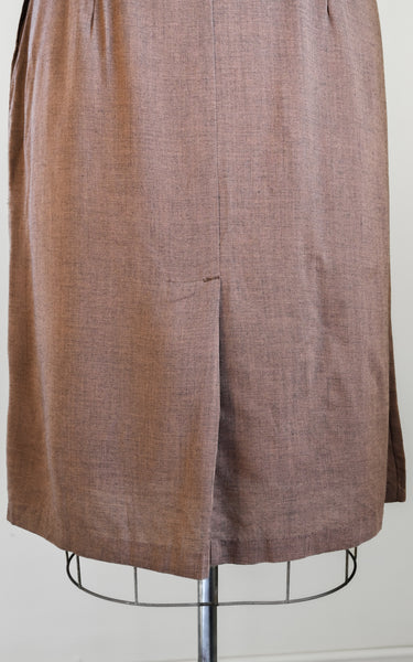 1940s Tawny Skirt