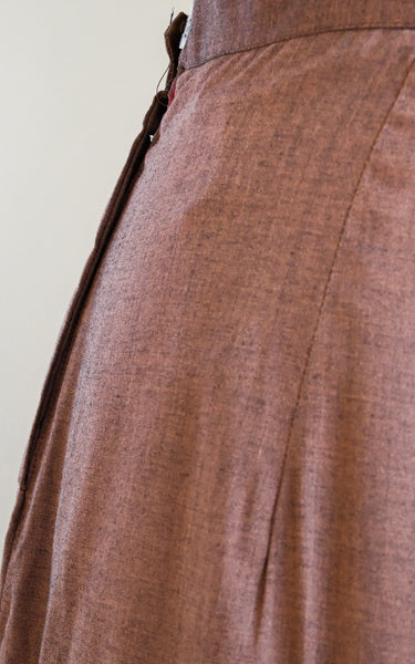 1940s Tawny Skirt