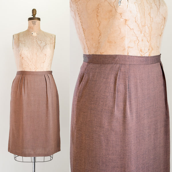 1940s Tawny Skirt