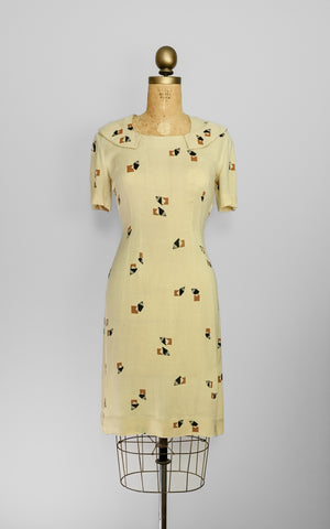 1950s Correspondence Dress