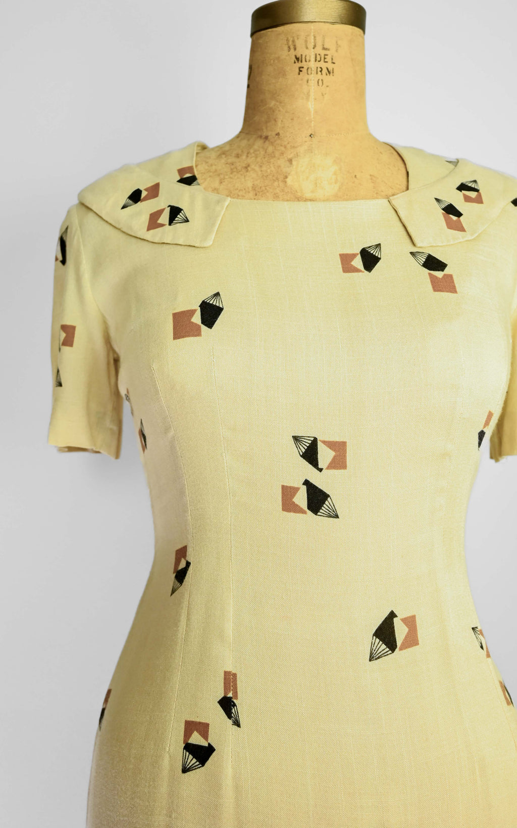 1950s Correspondence Dress