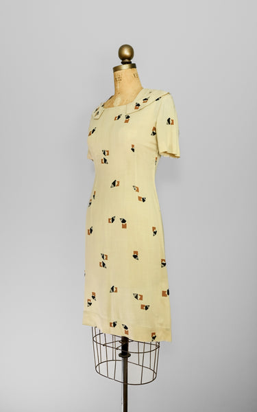 1950s Correspondence Dress