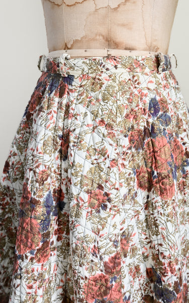 Jupe matelassée Artemisia des années 1950