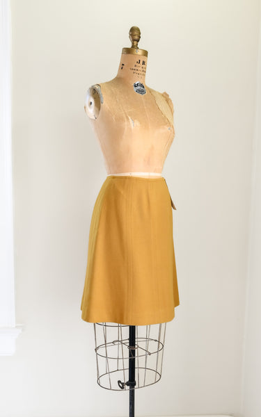 1960s Brass Skirt