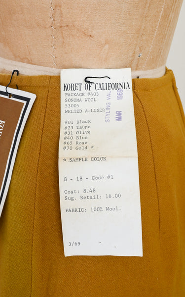 1960s Brass Skirt