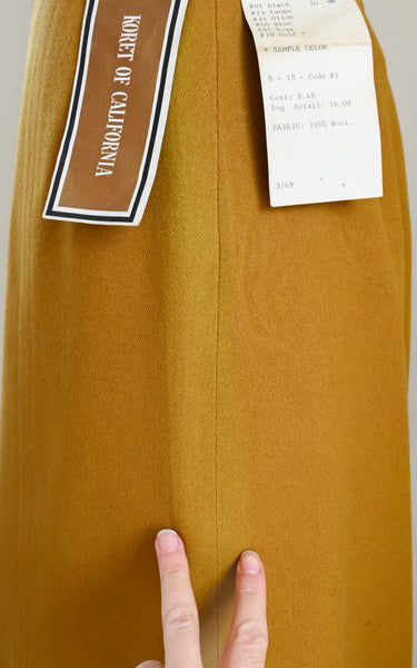 1960s Brass Skirt