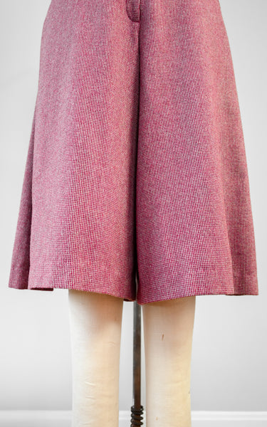 Culotte grenat des années 1970