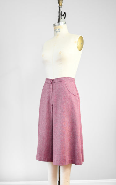Culotte grenat des années 1970