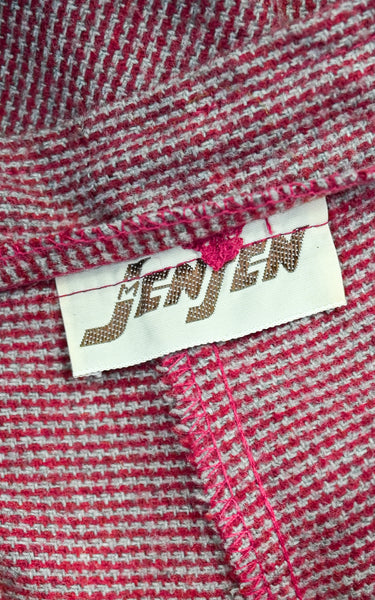 Culotte grenat des années 1970