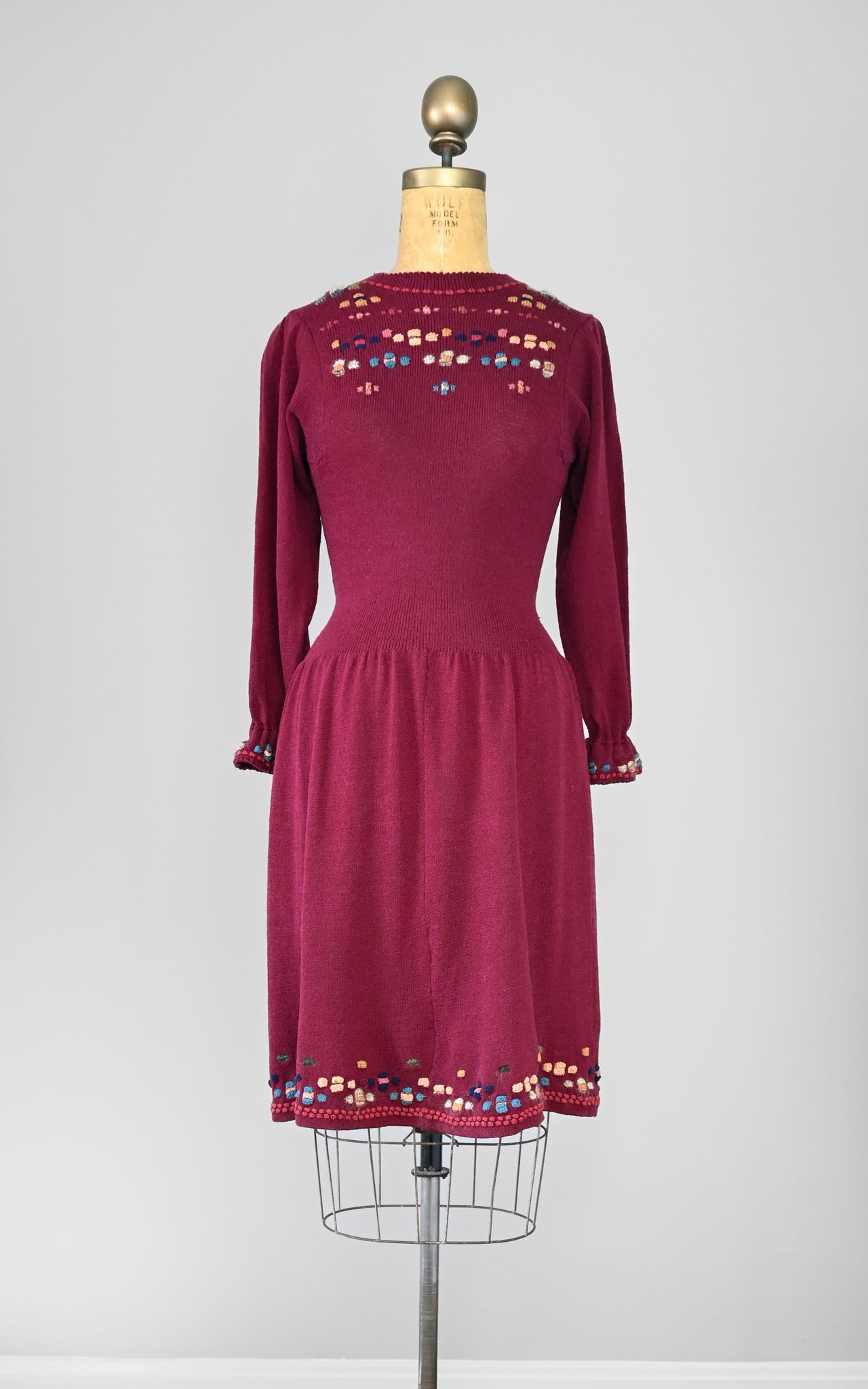 1970s Wildflower Dress