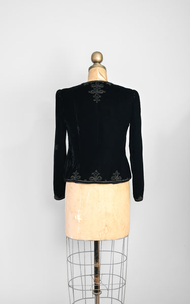 Veste Miss O des années 80 et 30