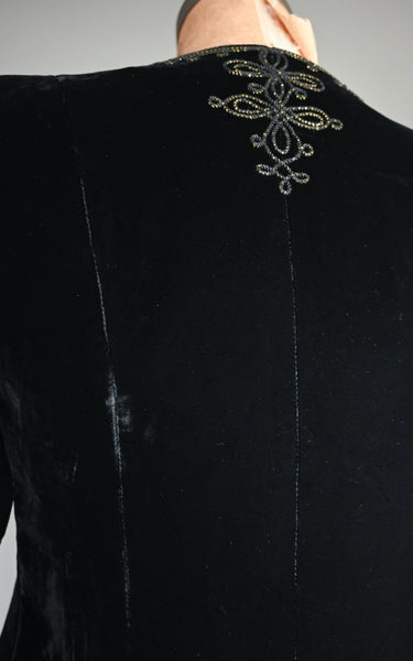 Veste Miss O des années 80 et 30