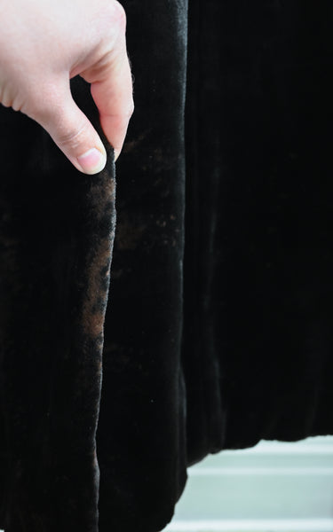 1890s Cattail Plush Coat