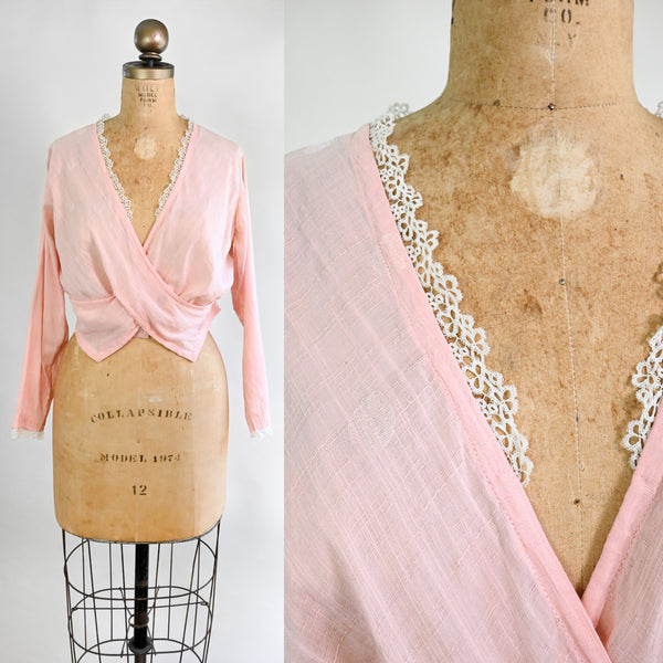 1910s Crossover Blouse