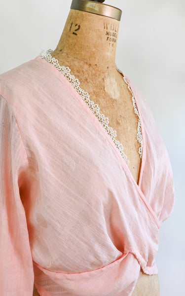 1910s Crossover Blouse